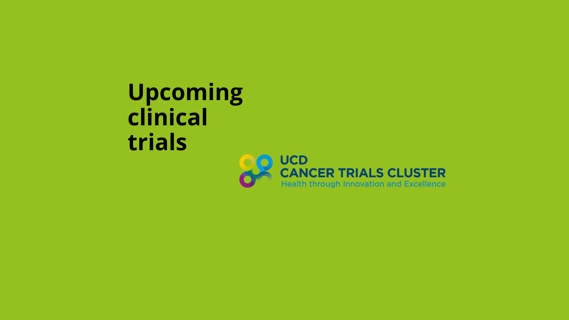Logo for Upcoming Trials May 2025